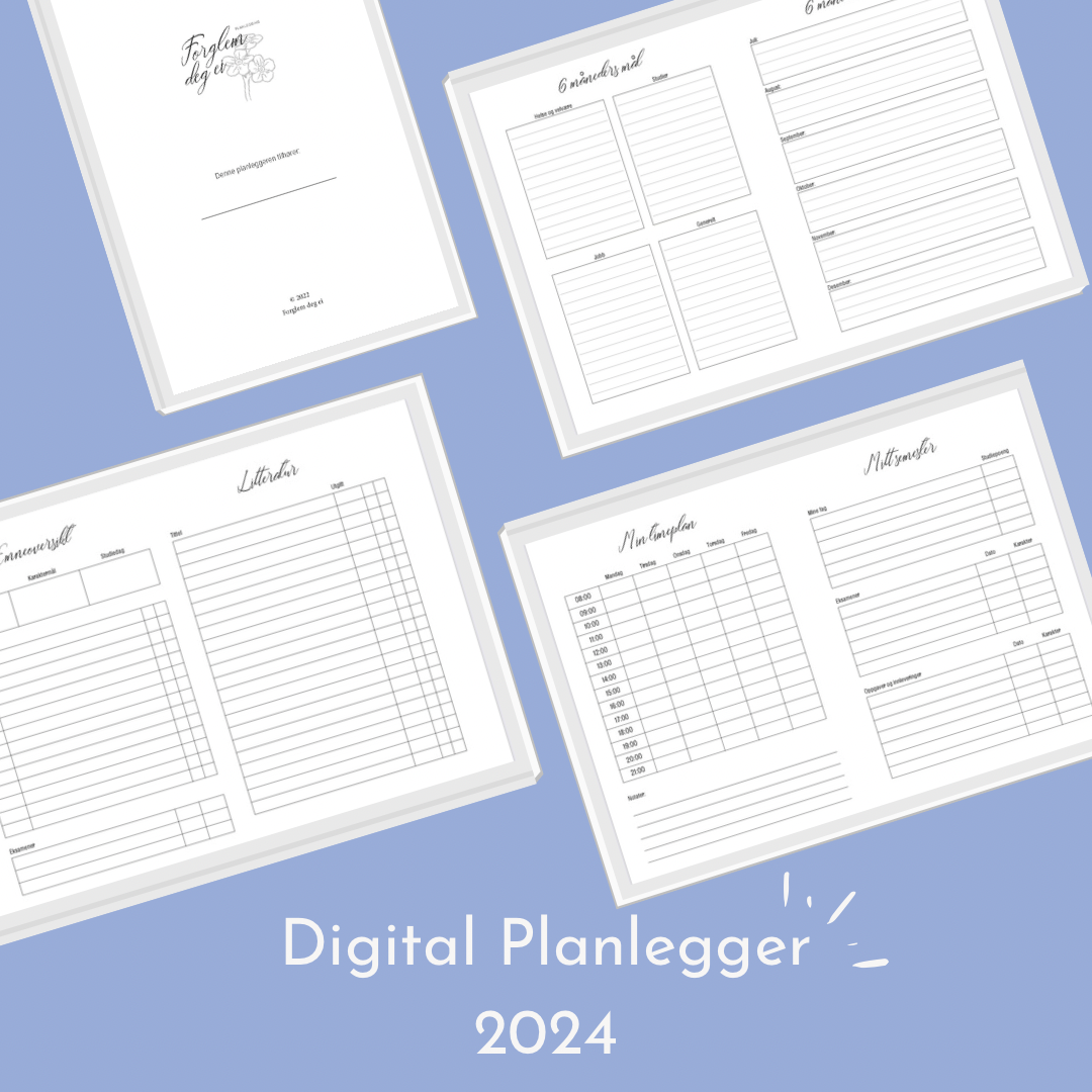 Digital Planlegger 2024